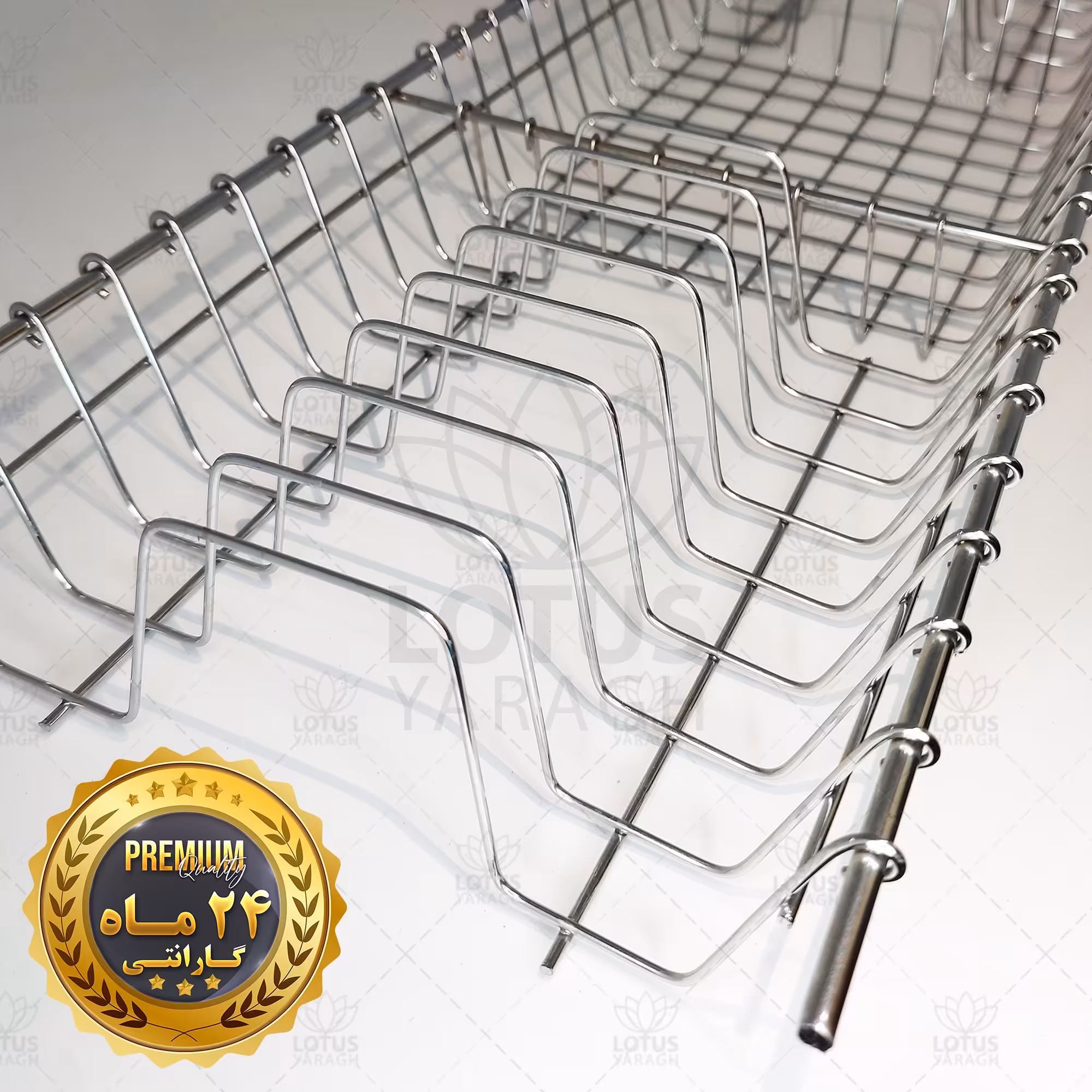 آبچکان طرح استیل سایز 80 (76.5cm) مدل بافت (بافت سنگین مفتول 6) (24 ماه گارانتی)