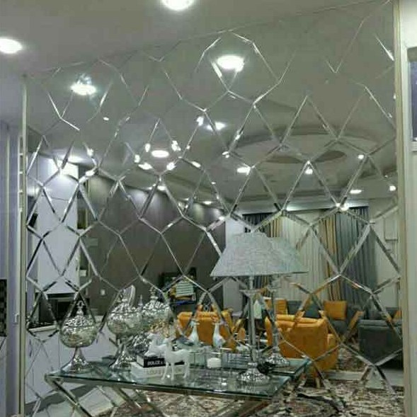 آینه دکوراتیو طرح الماسی(پس کرایه)