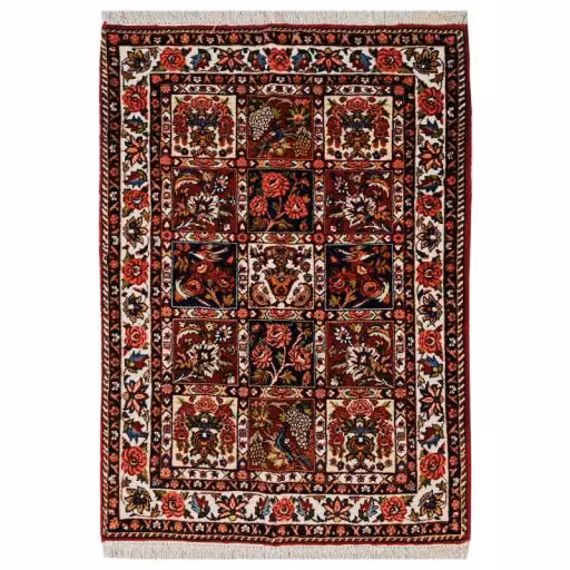 فرش دستبافت یک ونیم متری مدل بختیاری کد 1105781