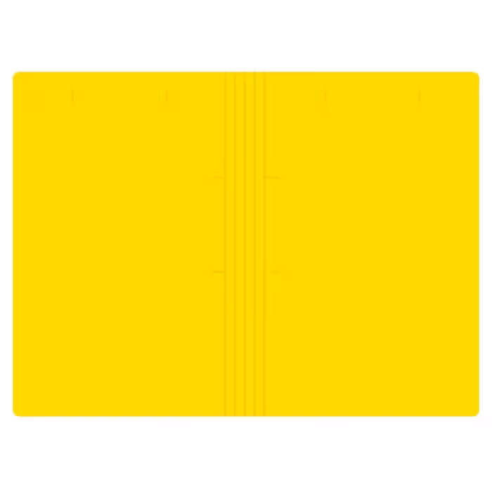 خرید پوشه مقوایی خط دار زرد 250 گرمی بسته 100 عددی