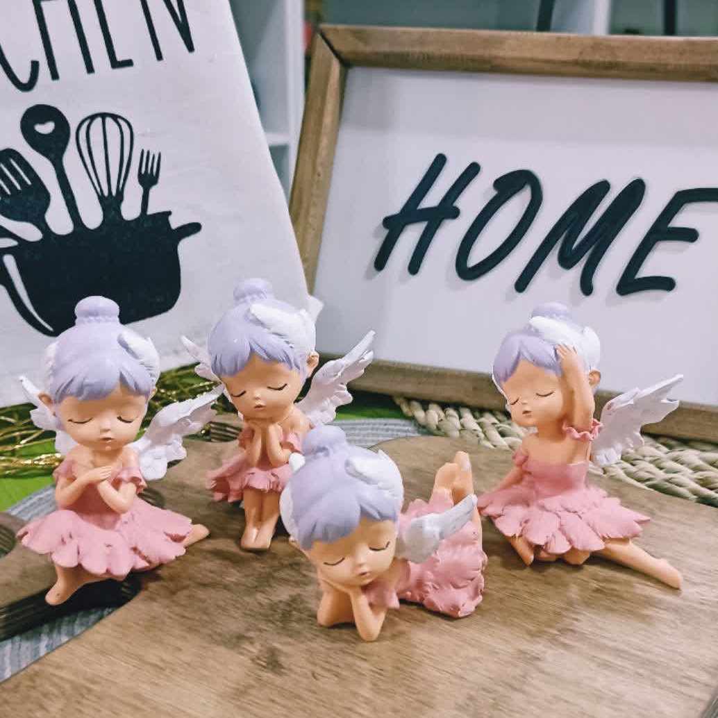 مجسمه فرشته بالرین جنس پلی استر