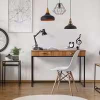 میز تحریر مینیمال پایه فلزی-k67