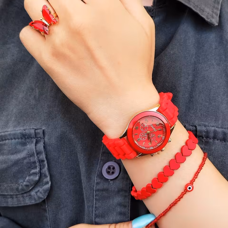 ست ساعتو دستبند 