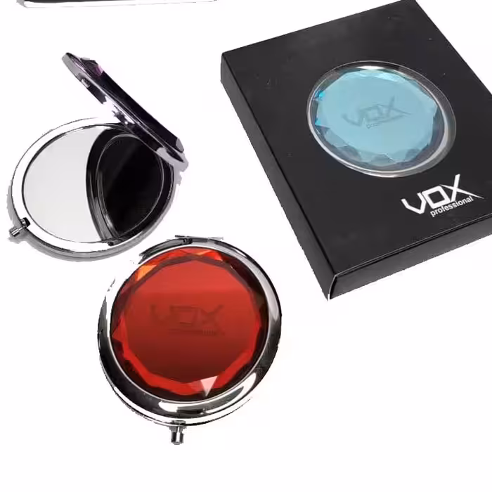 آینه آرایشی سنگی طرح الماس (دو طرفه)