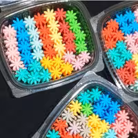 آموزش تخصصی قندهای فانتزی رنگی 