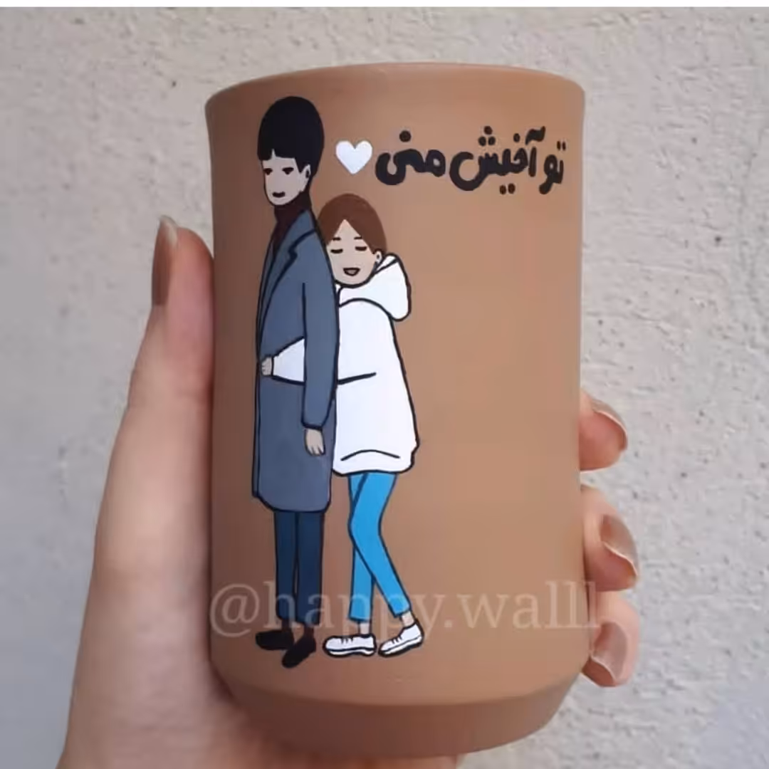 جای لوازم آرایش جامدادی با طرح دلخواه(سایز 6در10)