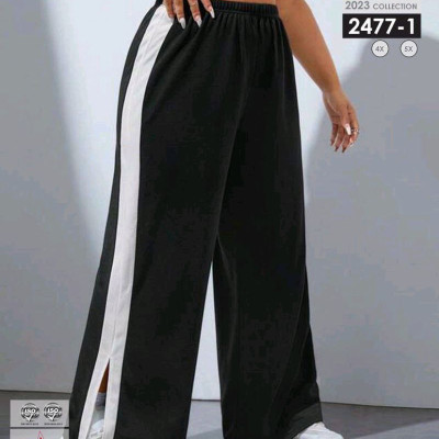 شلوار بغل چاکدار سایزبزرگ2477