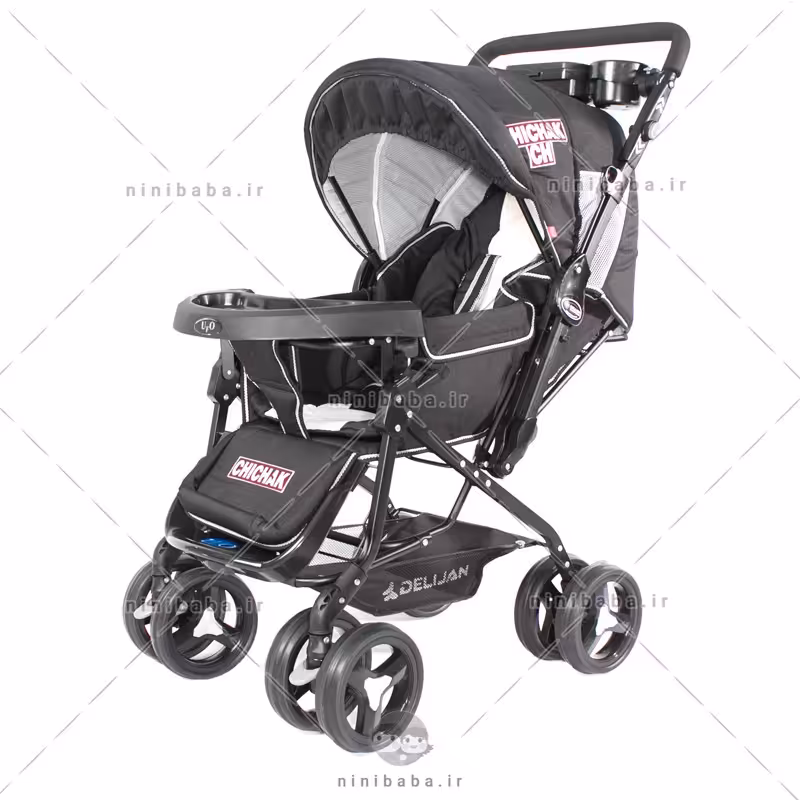 سرویس کالسکه 3 تکه دلیجان مدل چیچک رنگ مشکی