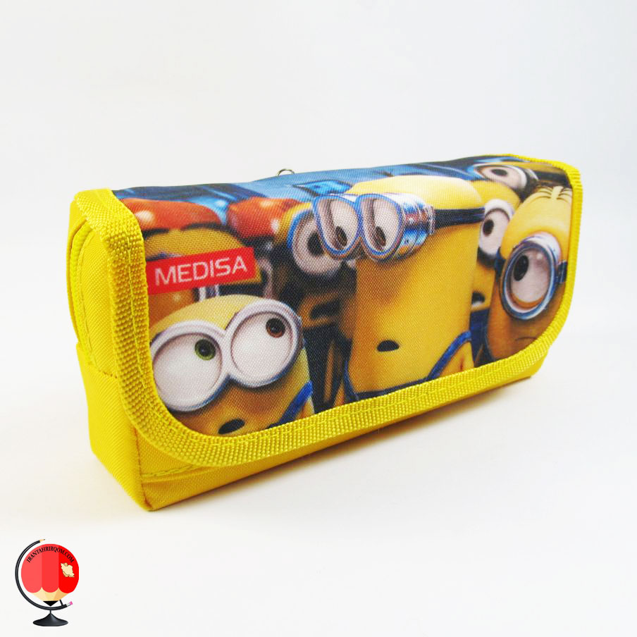 جامدادی فانتزی سه زیپ طرح مینیون مدیسا