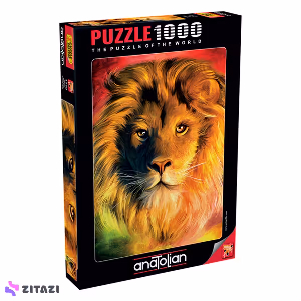 پازل 1000 تکه آناتولین مدل The Lion کد 1110
