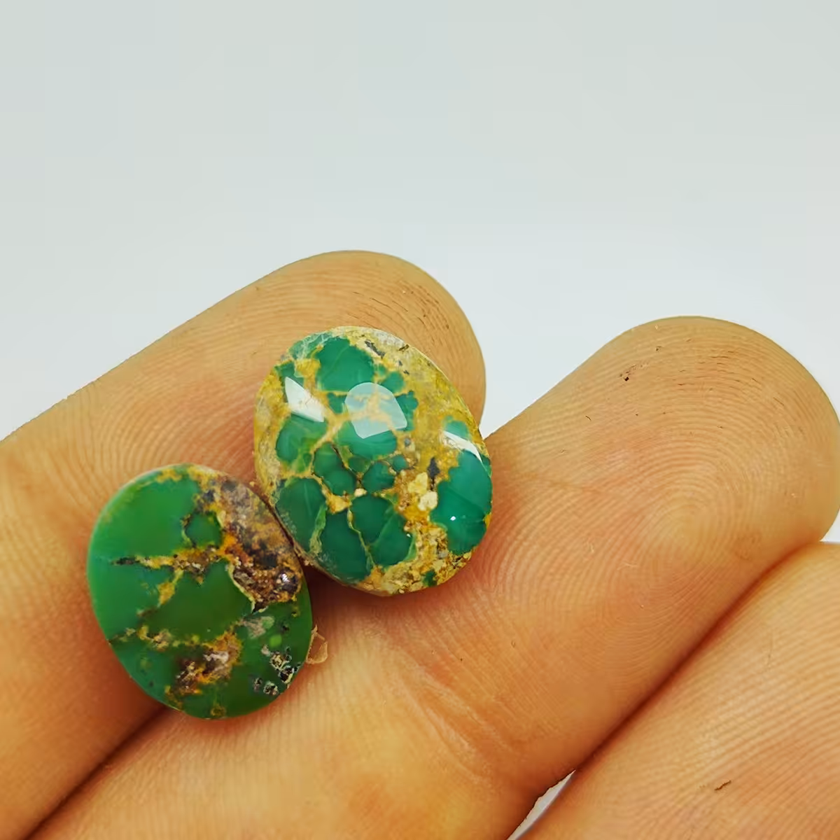 سنگ فیروزه ست نیشابور طبیعی کد 11734333