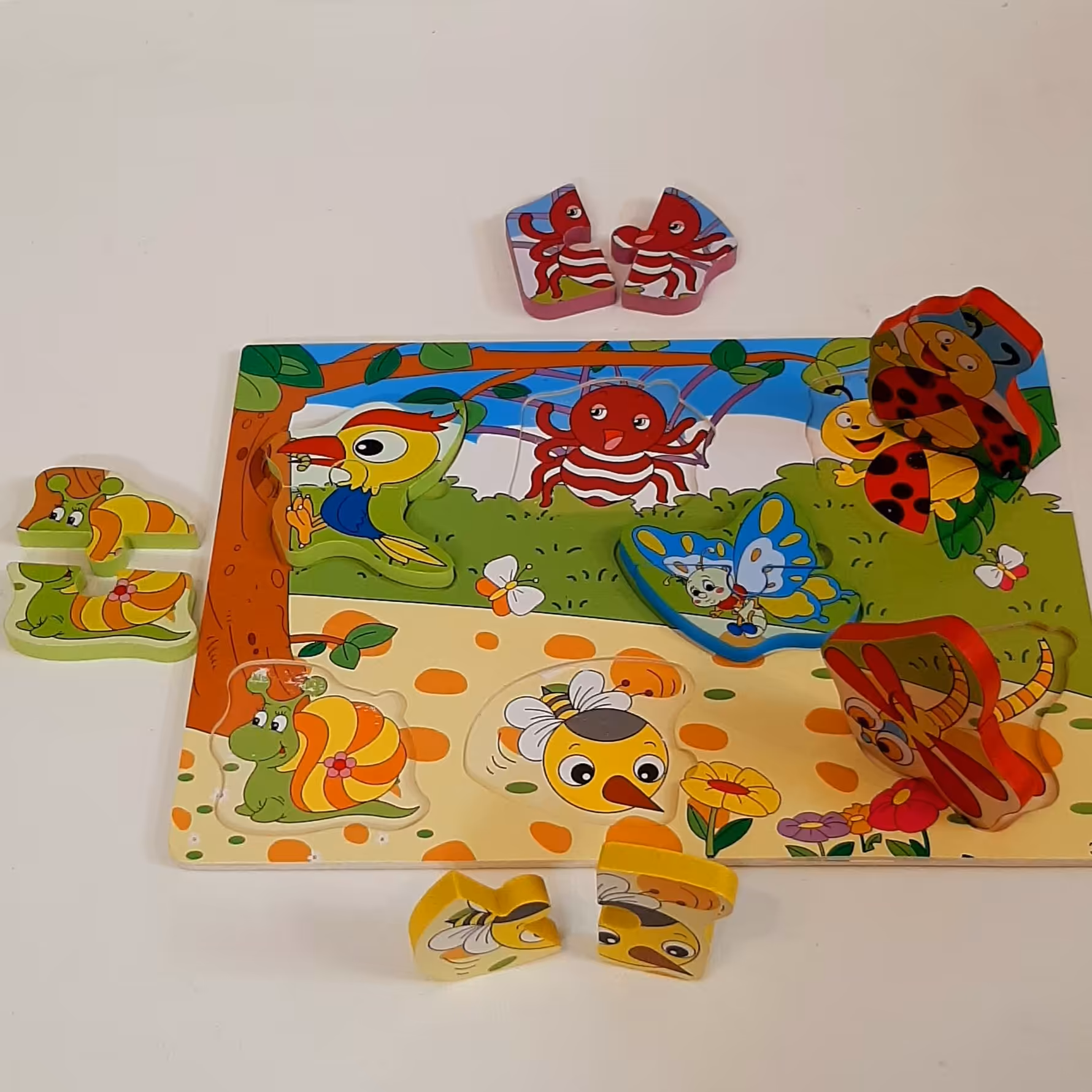 پازل دو تیکه چوبی