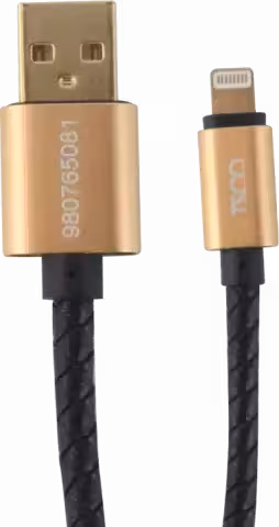 کابل شارژ 1.5 متری USB به TSCO Lightning مدل TC 65