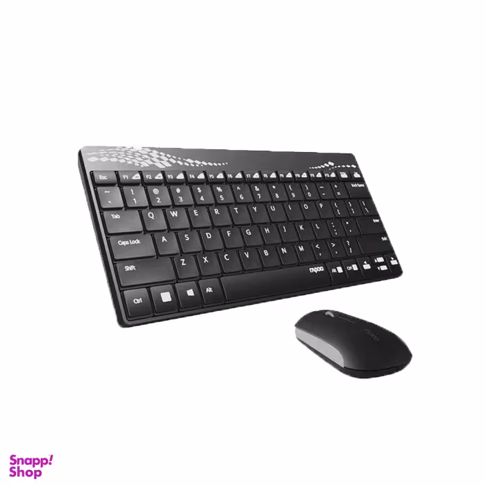 کیبورد و موس بی‌سیم رپو (Rapoo) مدل 8000M