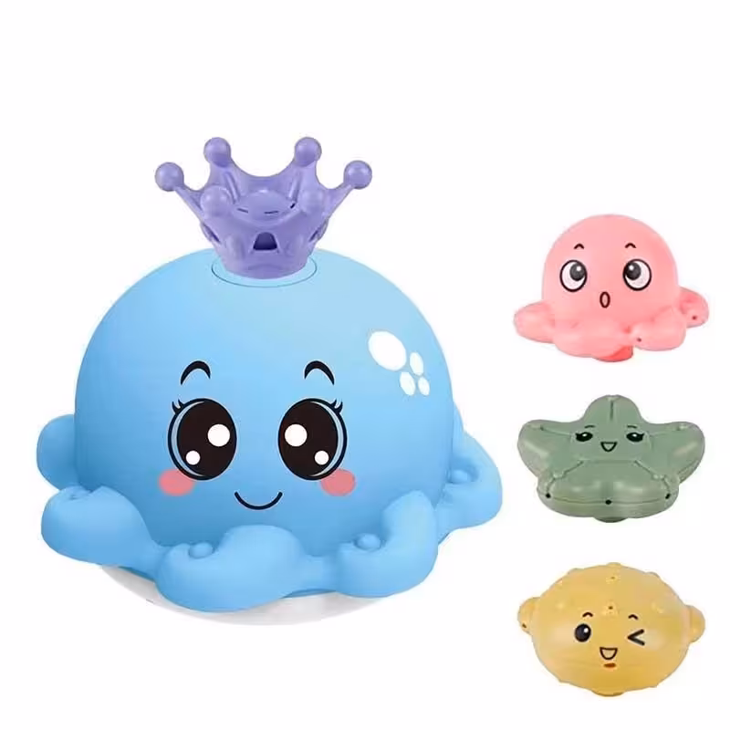  اسباب بازی حمام اختاپوس آبپاش 4 حالته 