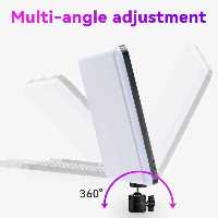 پنل نور ZEUS  مدل BK-660 65W  همراه با سه پایه 801