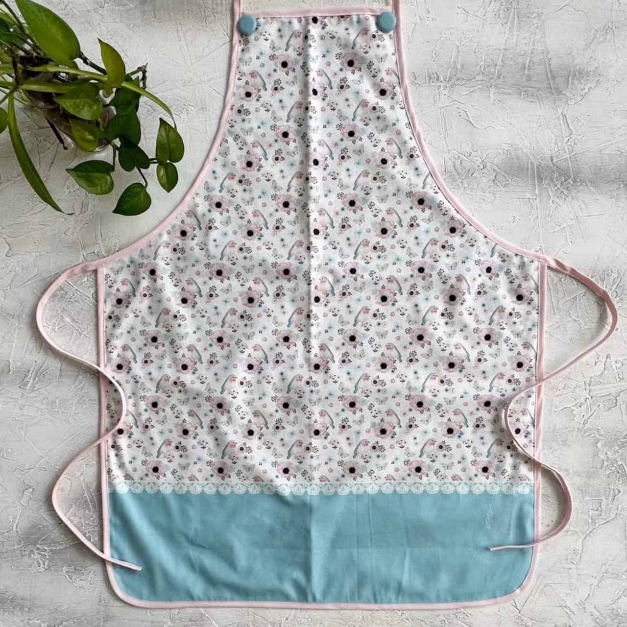 پیشبند مخمل نسوز مدل یگانه طرح 60