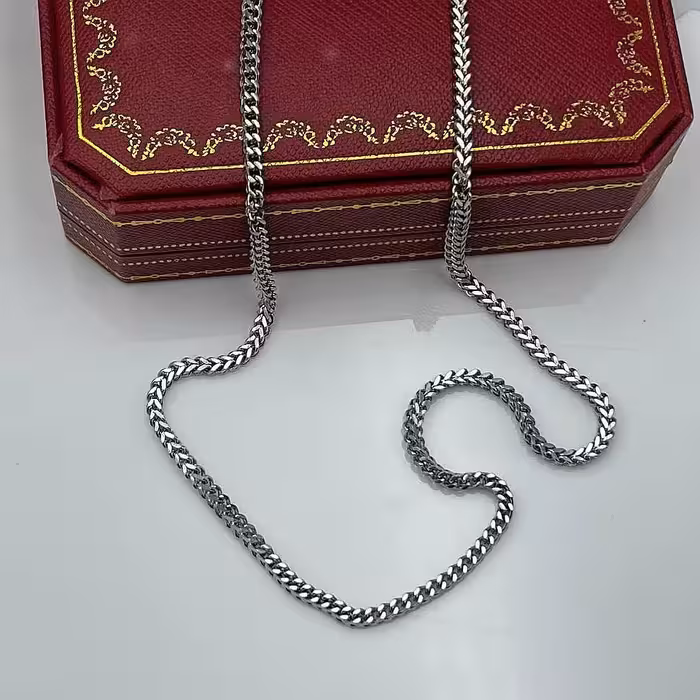 زنجیر فلشـی مــردانه(استیل و رنگ ثابت) 