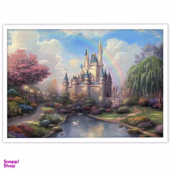 تابلو بکلیت طرح انیمیشن و قلعه ی والت دیزنی مدل W-11217