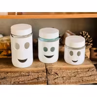 بانکه طرح لبخند مجموعه سه عددی سفید