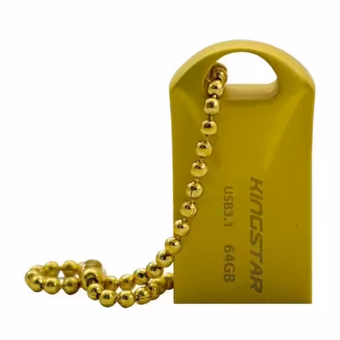 فلش مموری کینگ استار مدل KS218 Gold ظرفیت 64 گیگابایت