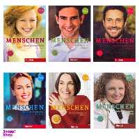 کتاب menschen اثر Sandra Evans انتشارات Hueber 6 جلدی