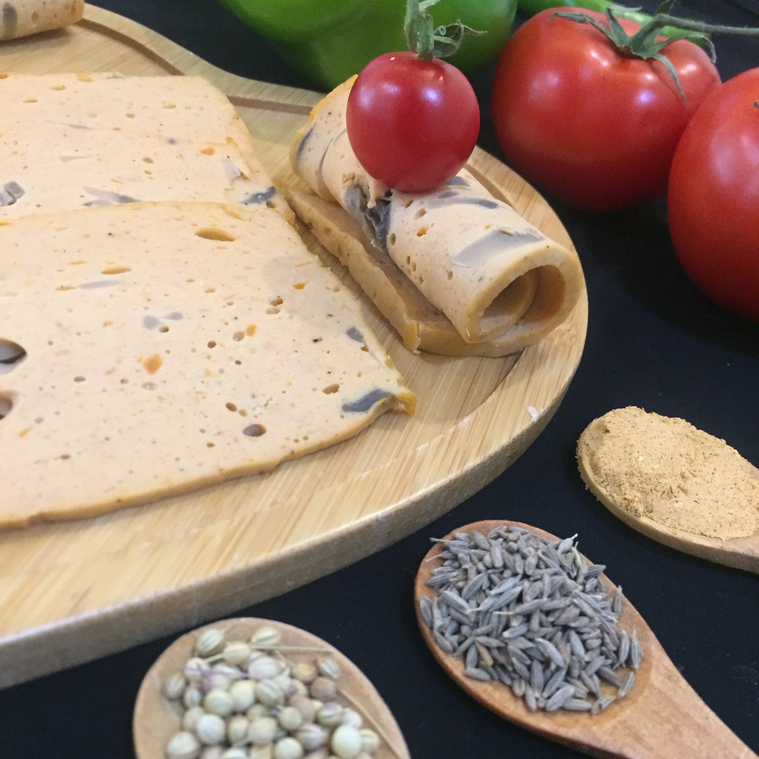 ژامبون مرغ و قارچ