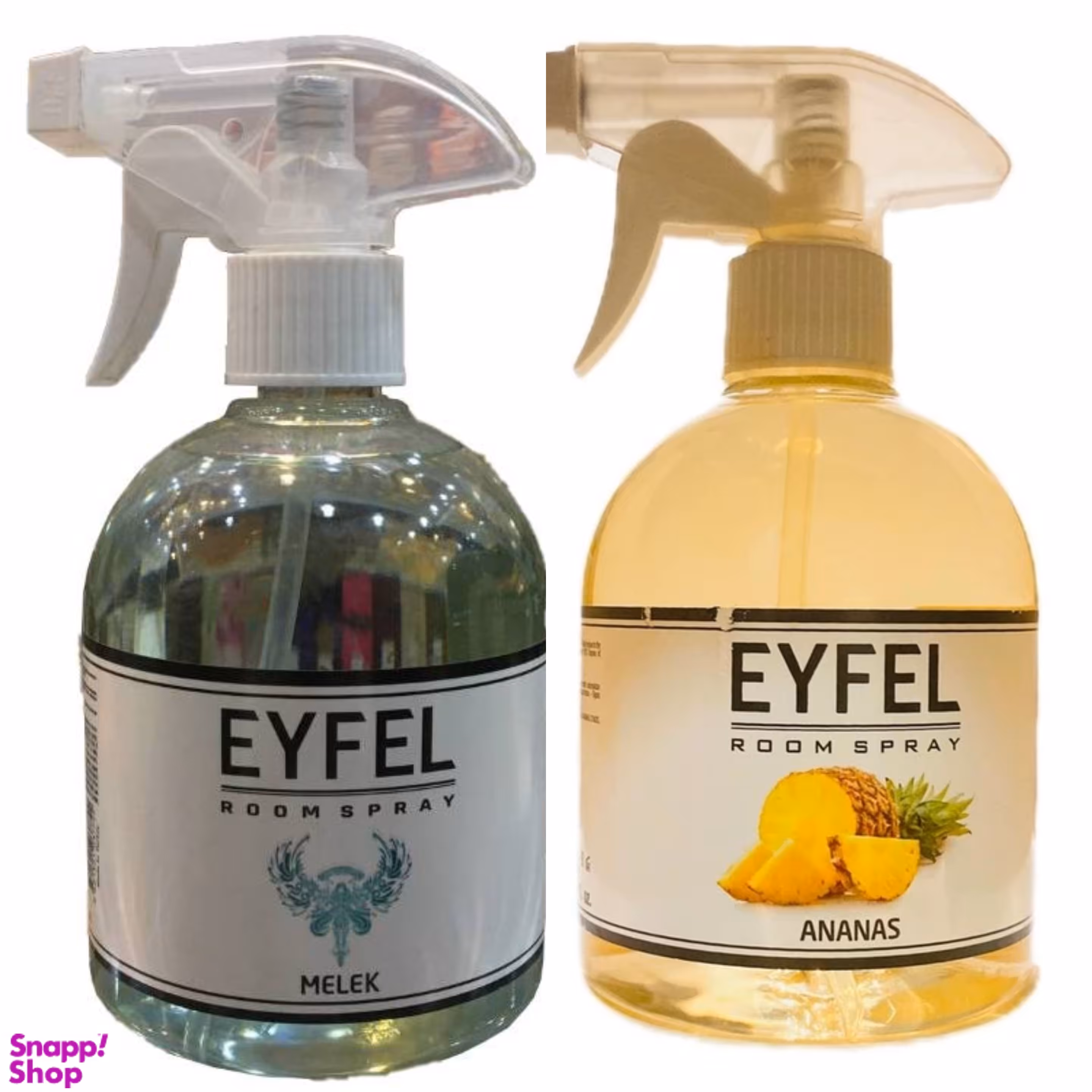 اسپری خوشبو کننده هوا ایفل مدل ملک آنجل و آناناس مجموعه 2 عددی