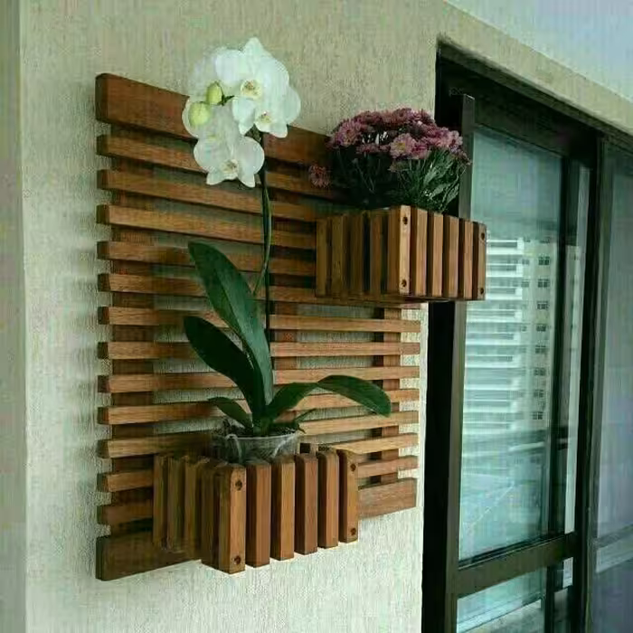 فلاورباکس دیواری گل و کاکتوس 231