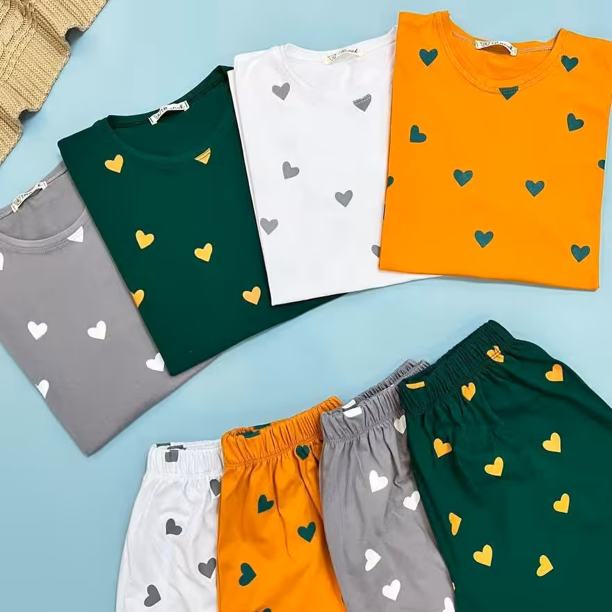 ست تیشرت شورتک