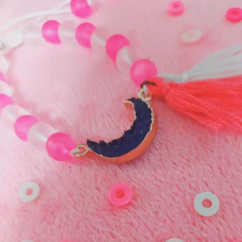 دستبند مروارید پاستلی