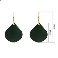 گوشواره زنانه گالری شمرون مدل اشک کد EAR637G0