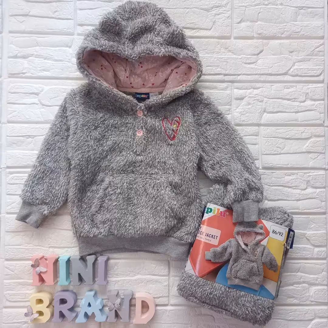 هودی کلاهدار دخترانه خزدار لاو لوپیلو آلمان