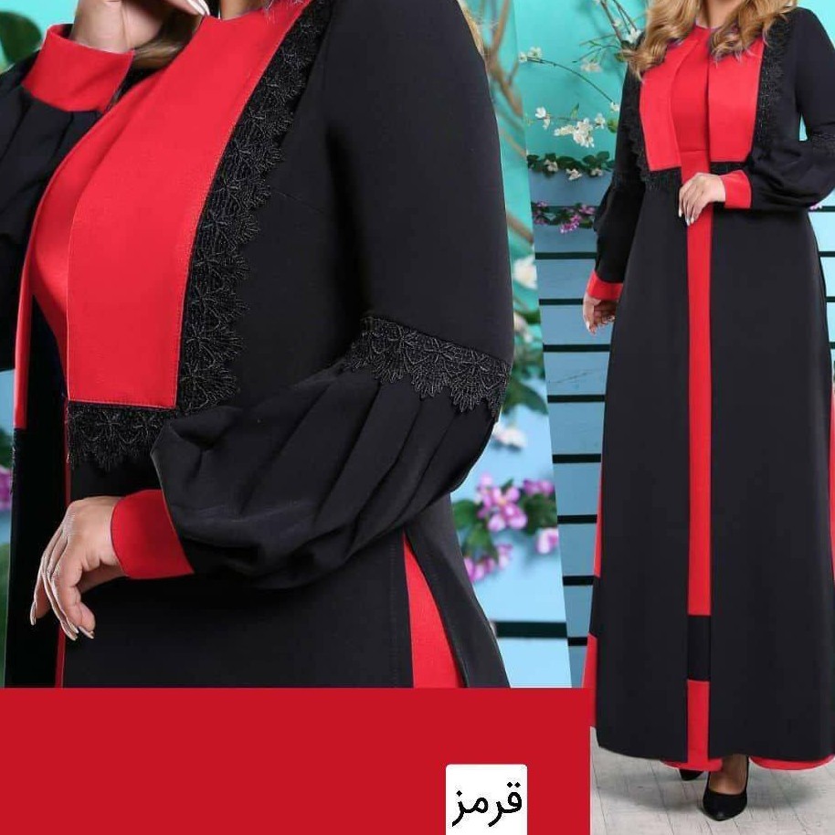 مانتو بلند قواره ای کرپ