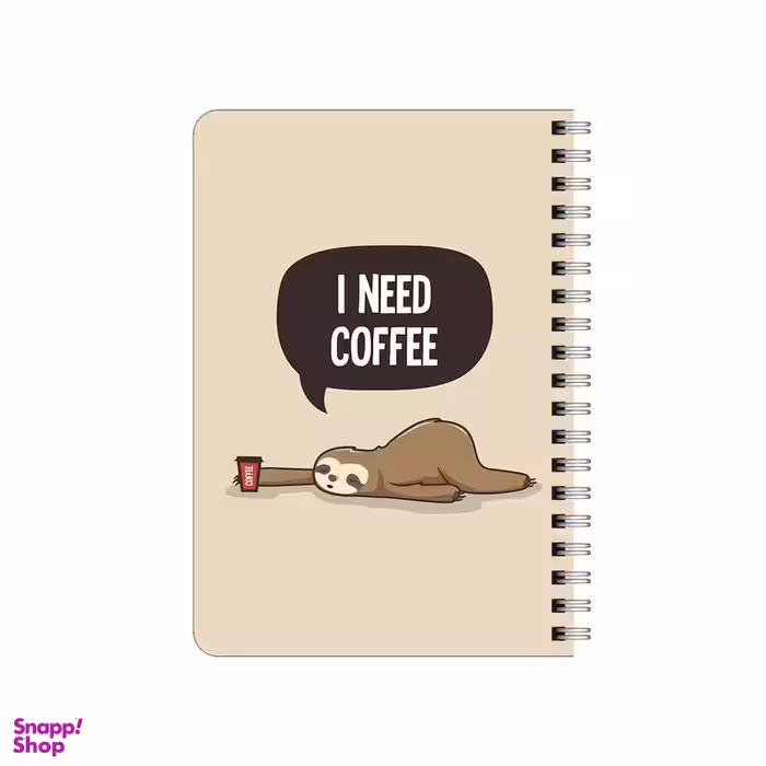 دفترچه یادداشت بامبیلیپ مدل من قهوه می خوام کد 7256522