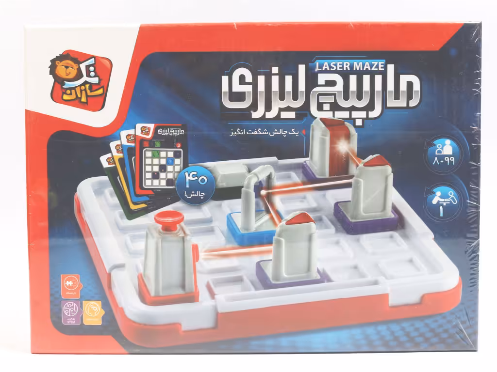 بازی فکری و کیت آموزشی مارپیچ لیزری تک سازان
