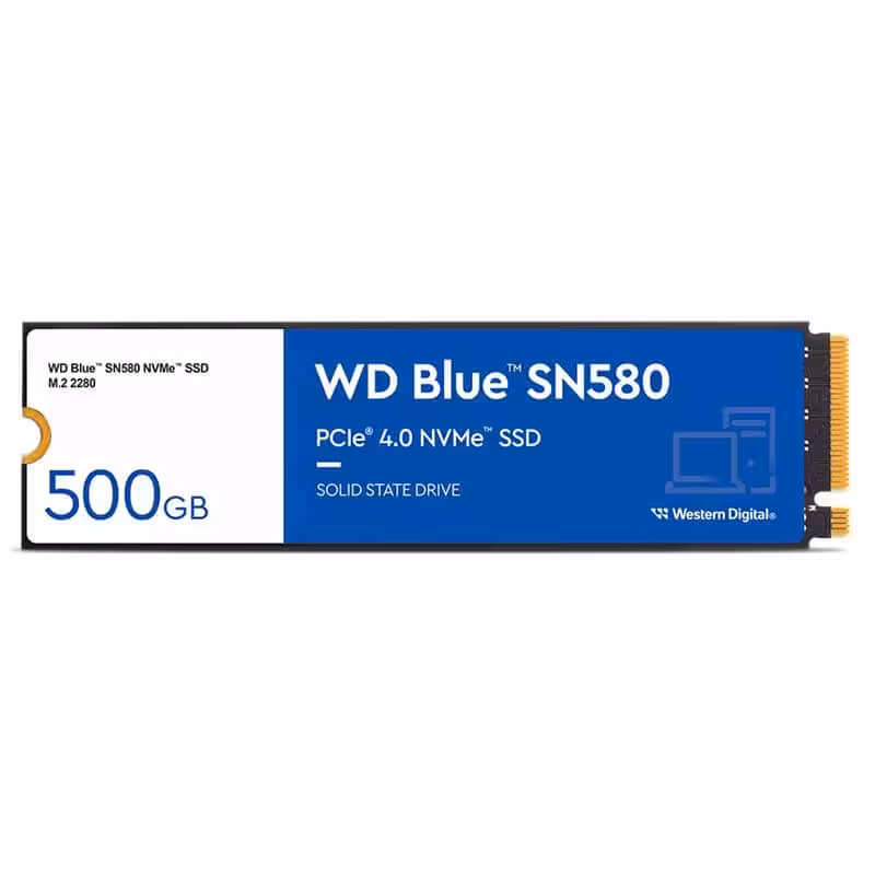 قیمت اس اس دی ای اینترنال وسترن دیجیتال WD Blue SN580 500GB