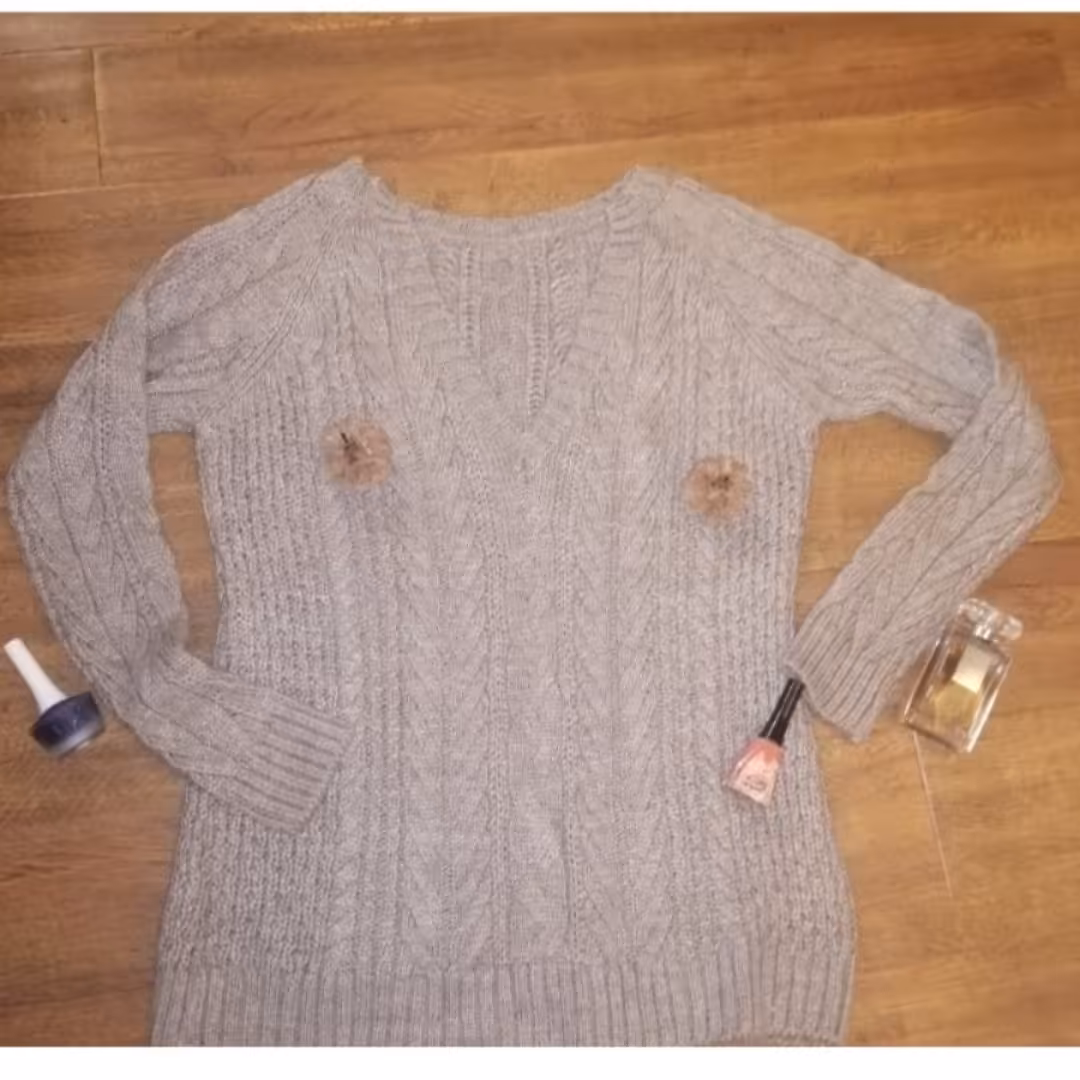 ‌بافت زنانه نسکافه ای مارک ترک