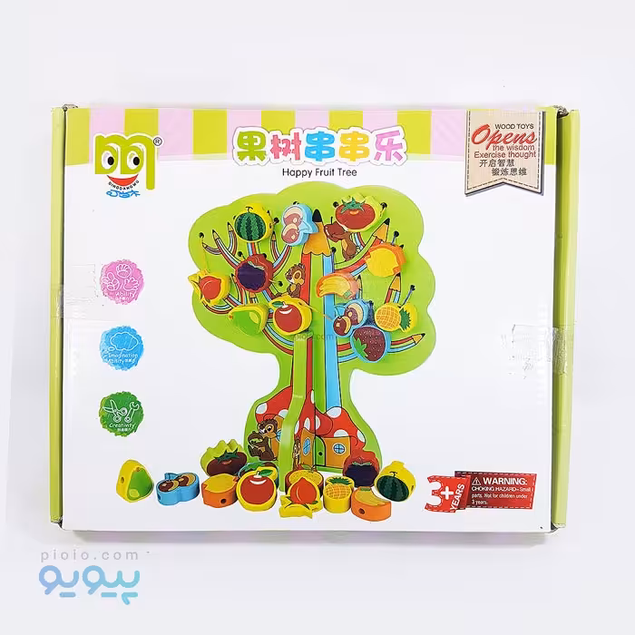 بازی چوبی مدل Happy Fruit Tree