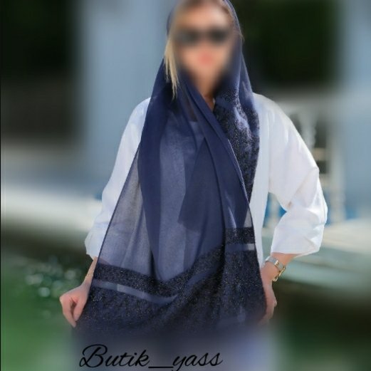 شال زنانه نخی