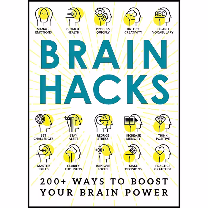 کتاب زبان اصلی Brain Hacks اثر Adams Media انتشارات Adams Media