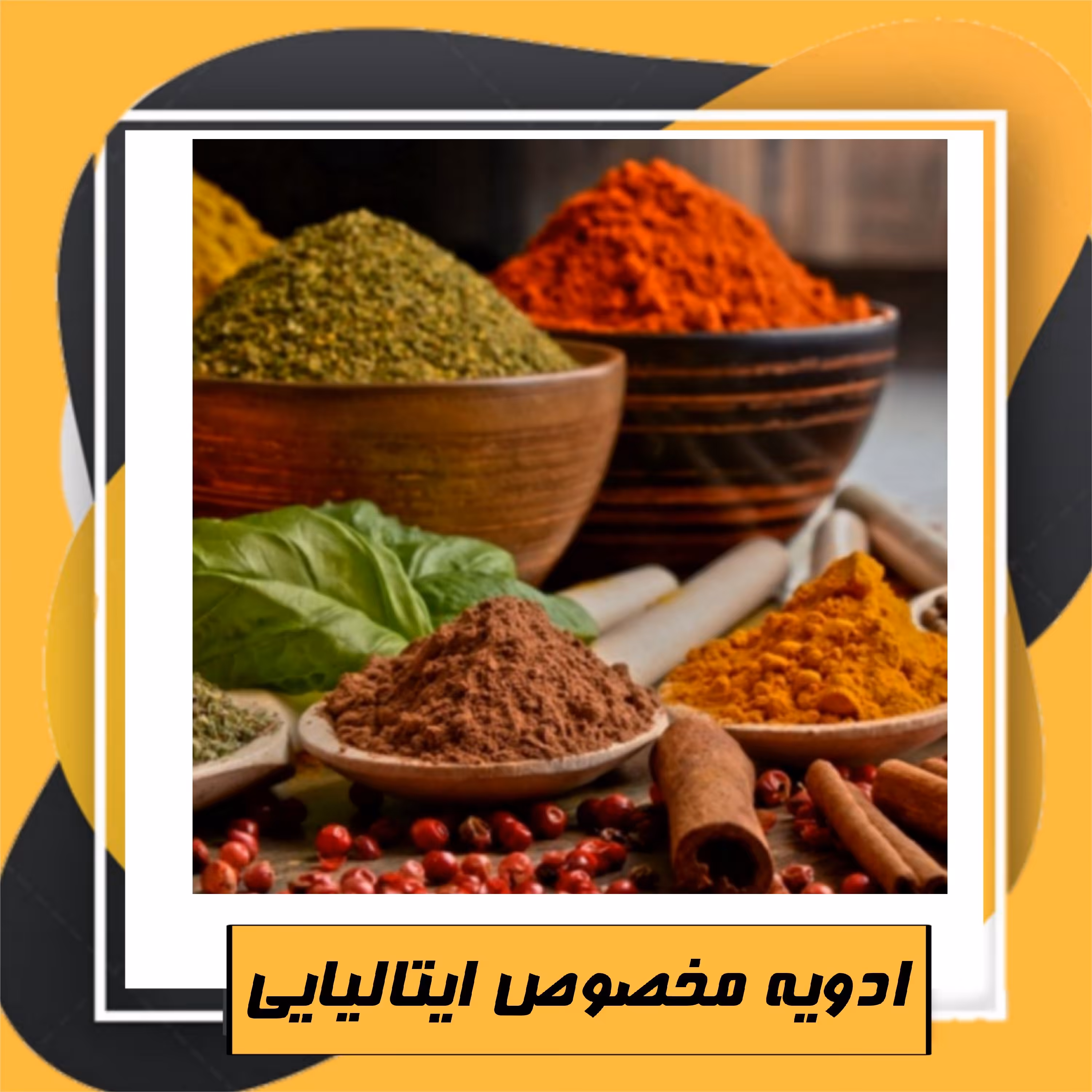 ادویه مخصوص ایتالیایی 24 قلم (100گرمی)