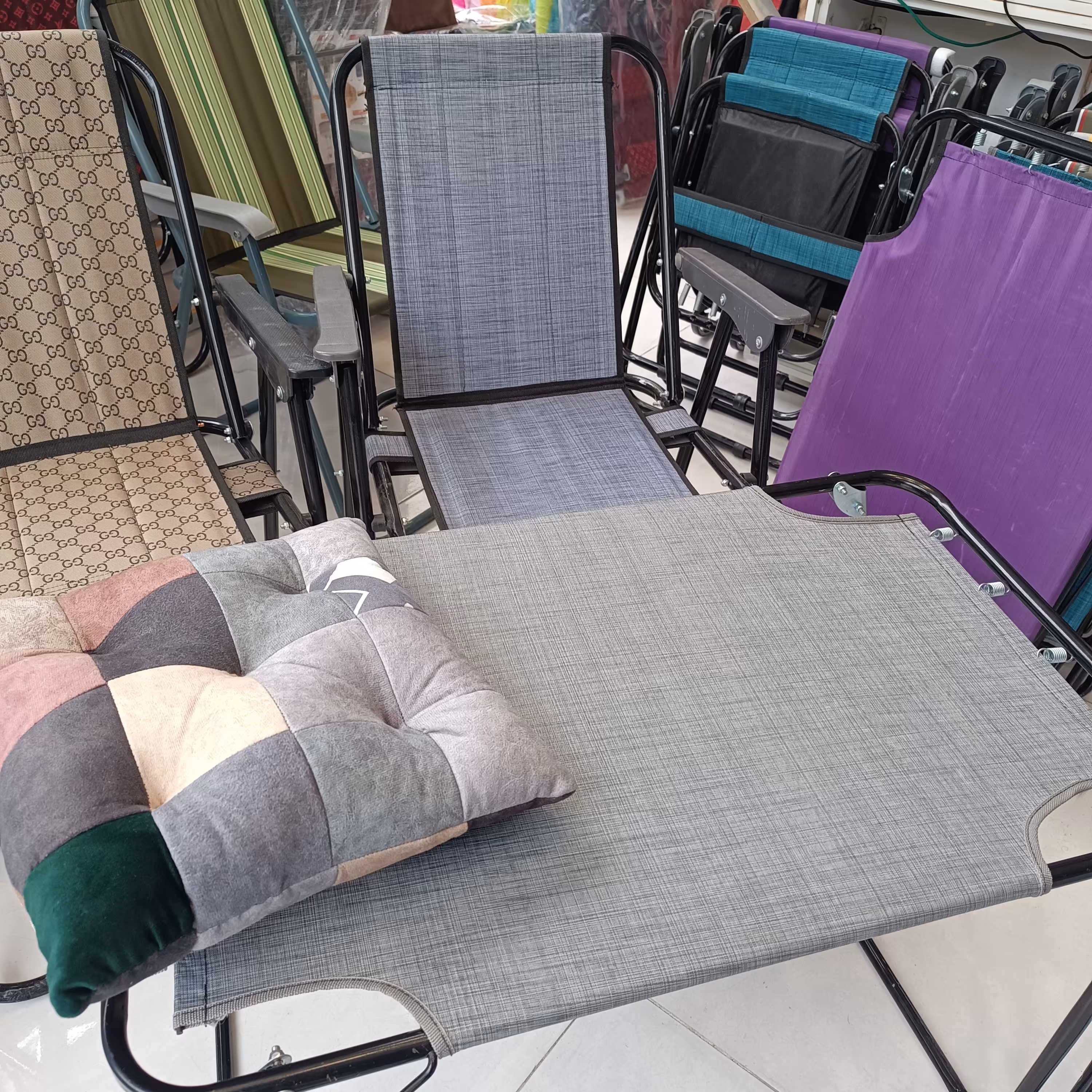 میز و صندلی فوم دار ست دوعددی تاشو مسافرتی ارسال سریع 