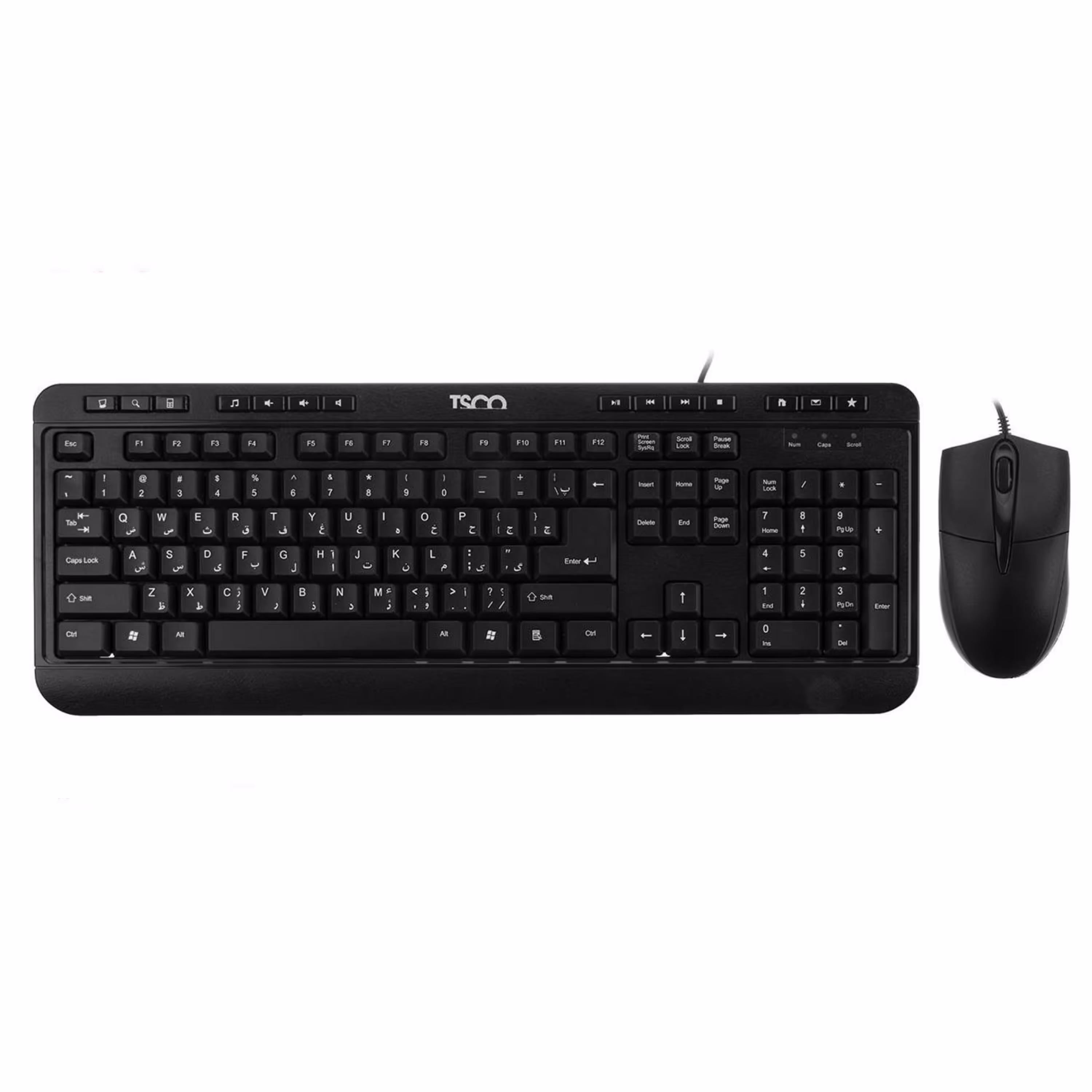 کیبورد و ماوس TSCO TKM 8052 با گارانتی 12 ماهه