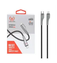 کابل شارژ فست یوشیتا Type-C To Lightning مدل YC-018