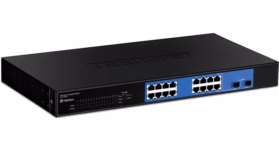 سوییچ 16 پورت هوشمند ترندنت مدل TEG-160WS