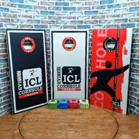 تخته بازی کورن هول به همراه 8بالشتک