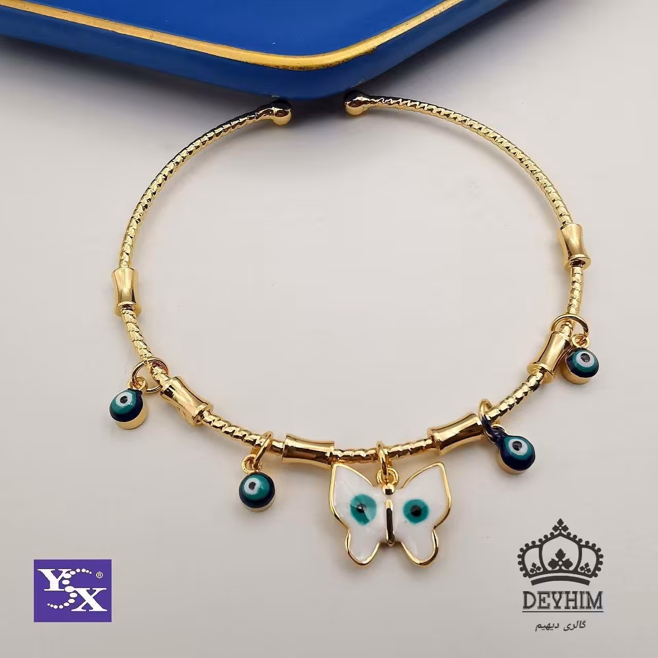 دستبند ysx آبکاری طلا فری سایز