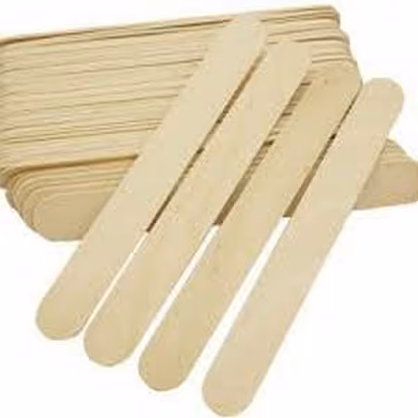 چوب بستنی ساده برای کارهای هنری و مصرف برای بستنی خانگی بسته بندی کاملا بهداشتی مناسب برای انواع مصارف