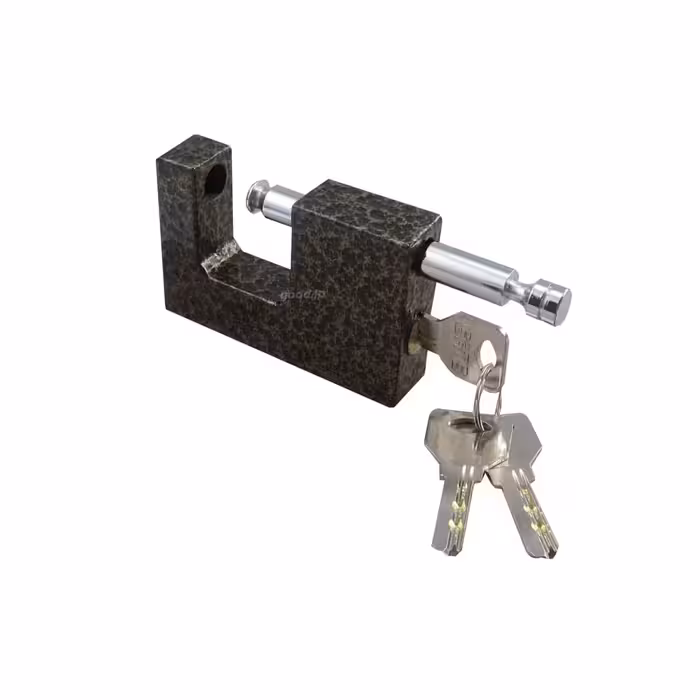 قفل کتابی 70 یک تکه چکشی 3 کلید کامپیوتری برنجی  ISATIS ایساتیس